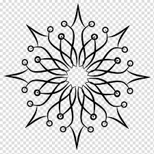 Simple and christmas snow background. Ice Snow Flakes Black Floral Frame Transparent Background Png Clipart Hiclipart