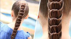 This is a school girl hairstyle which does feature in all the lists for easy hairstyles for long hair. How To Create A Knotted Ponytail Cute Hairstyles Youtube