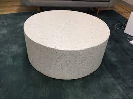 Terrazzo stone shapes up as the perfect host for books, mags and snacks. Cb2 Terrazzo Side Table We Have Even Added Wheels To Some Of Them For Making It Megahaircomestilo