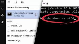 Cd befehl um das aktuelle arbeitsverzeichnis zu ändern, wird der befehl. Shutdown Per Cmd Die Wichtigsten Befehle Chip