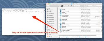 Using Command Line Options X Plane