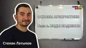Степан латыпов также читает лекции в белорусском государственном технологическом университете. Stepan Latypov Belarbo Vidy Podvesov Osnovy Arboristiki Tema 2 Youtube