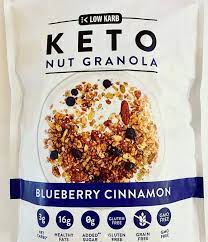 Products Supporting Keto Keto Granola Low Carb But Not Low Calorie Enjoy With A Carb Free Milk Dry As A Snack In 2021 Keto Granola Nut Granola Gluten Free Grains
