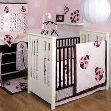 Wallpaper options abound depicting adorable ladybugs set against green bed sets crib sets, window treatments, and area rugs, for the ladybug nursery. Chocolate Pink Ladybug Baby Bedding Ladybug Bedding Baby Crib Bedding Sets Baby Bed