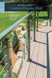 Creative Powder Coat Colors Viewrail Modern Staircase Railing Outdoor Spiral Staircase Staircase Railing Ideas