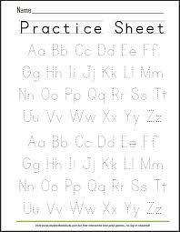 The worksheets on this site are created in pdf format. Abcs Dashed Letters Alphabet Writing Practice Worksheet Student Handouts