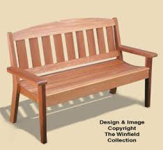 This lovely garden bench sits comfortably around the borders of any porch, patio, or deck. Outdoor Furniture Plans Garden Bench Woodworking Plans