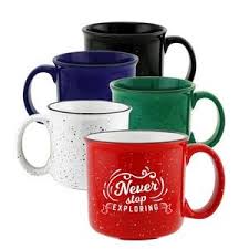 Available in black or white. Marble Creek Ceramic Campfire Mug Burgundy 15oz Dining Entertaining Novelty Rayvoltbike Com