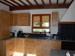 Porte et face tiroir en chêne massif de 22 mm. Cuisines Massif Plaquage Nc Creations Artisan Createur De Cuisines Bains Ameublements A Vinsobres En Drome Provencale