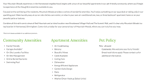 Our Residents Love The Amenities Available To Them In Our Community And In Their Own Apartment Homes We Thin House In The Woods Beautiful Apartments Apartment