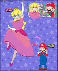 Rule 34 - Big Breasts Body Swap Clothed Female Kyoarts Mario (series) Mario  Party Nintendo Princess Peach | 9174242