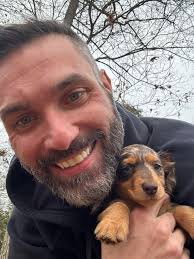 Picked up Stella today, my dapple miniature long hair girl. She is so  intelligent, sweet, content and happy. I've never had a puppy that is so  well mannered. And she's also got