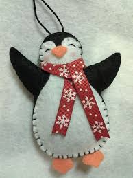 Felt Penguin Plush Christmas Ornament Felt Penguin Felt Christmas Ornament Pe Penguin Christmas Ornaments Felt Christmas Ornaments Plush Christmas Ornaments