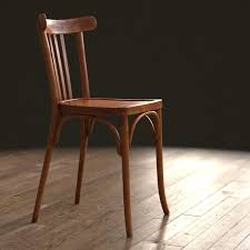 French Bistro Chair Wood 3d Max French Bistro Chairs French Bistro Chairs Wood Bistro Chairs