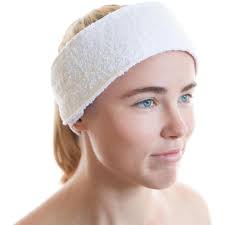 Canyon Rose White Terry Headband