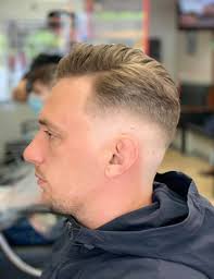 Scott Punton Faded and styled by Tony using Morgan's Oudh & Amber styling  pomade. @roysbarbersdoverkent