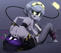 glitch productions, murder drones, uzi (murder drones), v (murder drones),  spiralart - Rule 34 World