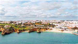 La ville de lagos est situé dans la région occidentale de l'algarve au portugal. Aerial From The City Lagos In The Algarve In Portugal Stock Photo Picture And Royalty Free Image Image 66210353