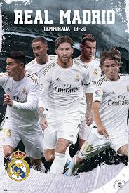 Marvel at these great goals scored by the likes of cristiano ronaldo, james rodríguez, gareth bale, eden hazard, marcelo and more! Real Madrid 2019 2020 Team Action Poster Plakat Kaufen Bei Europosters