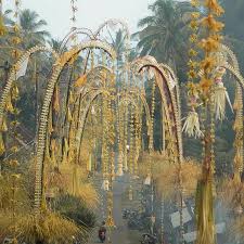 Galungan Is A Celebration Of The Triumph Of Good Dharma Over Evil Adharma Final Preparations Of The Special Day Of Bali Fotografi Bali Indonesia
