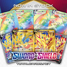 30 clear heavyweight trading card holders, 9 pocket card holder for pokemon cards, yugioh cards, card games, baseball cards, football cards, sport cards, game cards, coupon pages. Pokemon Sword And Shield Single Cards Now Available Totalcards Net