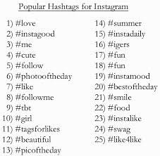 Popular Instagram Hashtags With Livelaughrowe Com Instagram Hashtags For Likes Hashtags For Likes Social Media Hashtags
