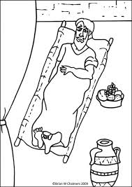 Just click the save button below. Jesus Heals Deaf Man Coloring Page Free Image Download