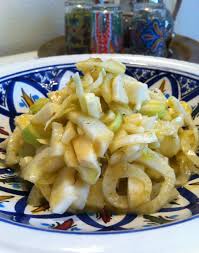Salade De Fenouil A La Marocaine Salade Fenouil Salade Recettes De Cuisine