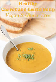 Carrot And Lentil Soup Recipe Low Calorie Soup Soup Recipes Healthy Low Calories Carrot And Lentil Soup