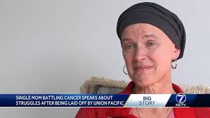 Single mom with breast cancer speaks about struggles after being laid off  by Union Pacific