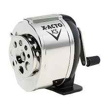 X Acto Ks Multi Size Manual Pencil Sharpener In 2020 X Acto Pencil Sharpener Sharpener