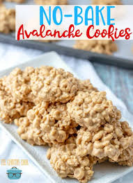 No Bake Avalanche Cookies Recipe From The Country Cook Avalanche Cookies Avalanche Cookies Recipe Baking Recipes Cookies