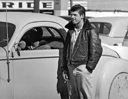 1950s Teenager With A Hot Rod Photograph By Underwood Archives Leather Jacket Men Leather Jacket 1950s Teenagers