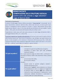 BONUS FACCIATE COIBENTAZIONE DELLE STRUTTURE ...