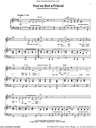 You Ve Got A Friend In Me Piano Sheet Free King You Ve Got A Friend Sheet Music For Voice And Piano Pdf Sheet Music Song Sheet Digital Sheet Music