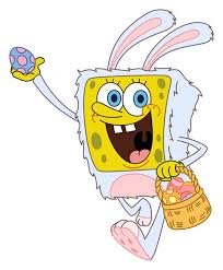 Easter Bunny Spongebob Spongebob Easter Cartoons Cartoon Stickers