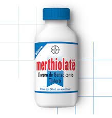 Merthiolate Blanco 60 Ml