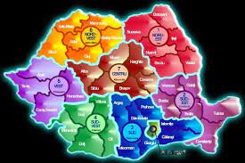 În actuala schemă de dezvoltare regională, cea peste care se va suprapune, cel mai probabil, viitoarea hartă administrativă a româniei, sunt cuprinse echilibrat judeţele care conduc regiunile şi cele care le trang în jos. Eurostat Regiunea Nord Est Din Romania A Doua Cea Mai SÄƒracÄƒ Din Ue Vezi Topul Puterii De CumpÄƒrare Pe Regiuni