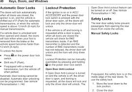 If off is selected, the unlocked door anti lock out menu will be available and the door will lock as programmed through this menu. Be2829 Automotive Infotainment Unit With Bluetooth Wlan User Manual 00 Introduction En Us 1 4 Harman Industries