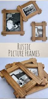 Rustic Picture Frames Rustic Decor Wood Frames Wall Art Wood Picture Frame Woodland Decor Gallery Wall Decor Farmhouse Decor 8x10 Fotoramka Dekor Ramki