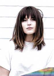 May 10 2020 Lange Haarmodelle Lob With Choppy Bangs Bangs Choppy Haarmodelle La Nge Medium Length Hair Styles Medium Hair Styles Long Hair Styles