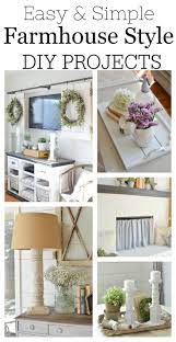 Easy Diy Farmhouse Decor Projects I Still Love Easy Home Decor Country Farmhouse Decor Decor