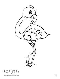 Pin By Haylie Spulick On Scentsy Coloring Pages Bird Coloring Pages Flamingo Coloring Page Coloring Pages