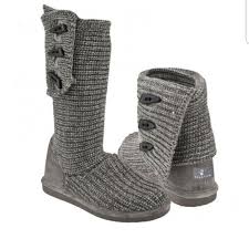 Coach womens danni leather ankle boots. Bear Paw Knit Boots Online