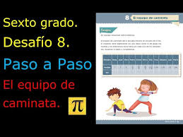 Primer grado segundo grado tercer grado. Sexto Grado Desafio 8 Paso A Paso El Equipo De Caminata Youtube