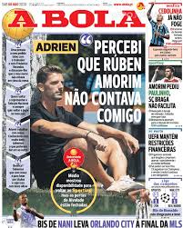 Sapo desporto, um remate certeiro. A Bola 8 Ago 2020 Jornais E Revistas Sapo Desporto