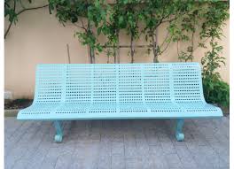 Banc De Jardin Vintage En Metal En De De In 2020 Metal Bench Vintage Metal Outdoor