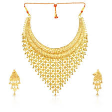 Buy Malabar Gold Necklace Set Mhaaaaawpeob For Women Online Malabar Gold Jewellery Collecti Gold Jewelry Fashion Diamond Necklace Designs Gold Necklace Designs