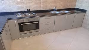 مطبخ من الألمنيوم للشقق والسكن الاقتصادي نجارة الألمنيوم و الديكور menuiserie d aluminium