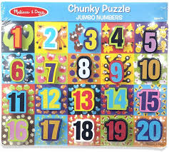 Maybe you would like to learn more about one of these? Melissa Doug Chunky Number Puzzle Early Numeracy Jigsaw Wooden Eco Toy Wordunited